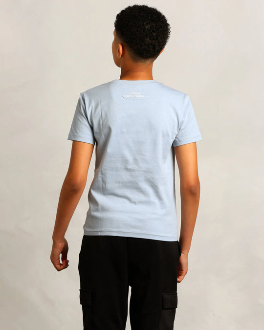 Boy's Baby Blue T-Shirt (Micheal)