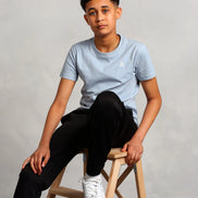 Boy's Baby Blue T-Shirt (Micheal)