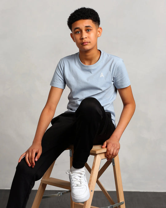 Boy's Baby Blue T-Shirt (Micheal)