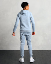 Load image into Gallery viewer, Boy&#39;s Baby Blue Cross-Stitch Joggers (Micheal)
