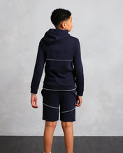 Load image into Gallery viewer, Boy&#39;s Navy Logo Shorts (Nathan)
