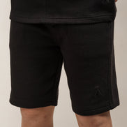 Junior Popcorn Textured Shorts Black