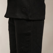Junior Popcorn Textured Shorts Black