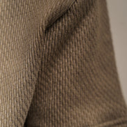 Junior Popcorn Textured T-Shirt Khaki