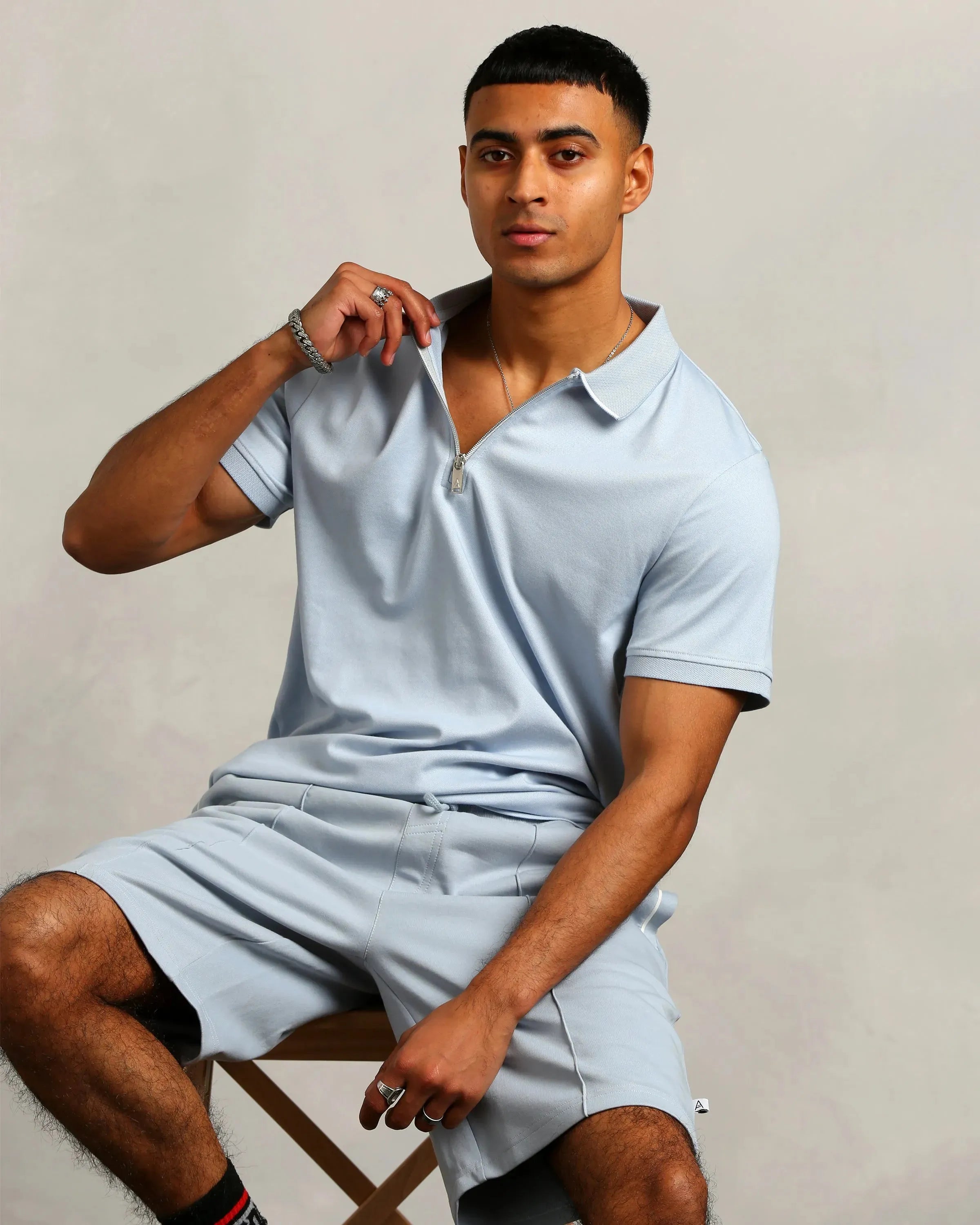 Men's Baby Blue Shorts (Tom)