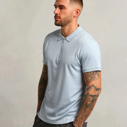 Studio A Clothing - Men's Baby Blue Polo (Tom)