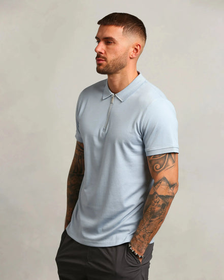 Studio A Clothing - Men's Baby Blue Polo (Tom)
