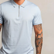 Studio A Clothing - Men's Baby Blue Polo (Tom)