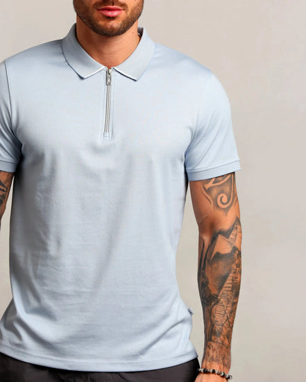 Studio A Clothing - Men's Baby Blue Polo (Tom)