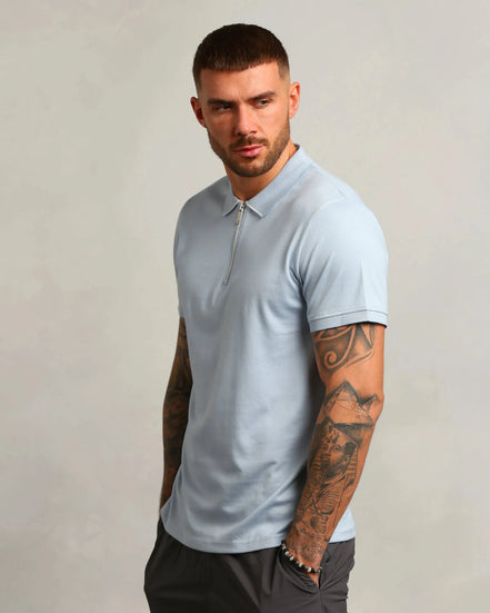 Studio A Clothing - Men's Baby Blue Polo (Tom)