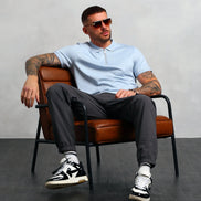Studio A Clothing - Men's Baby Blue Polo (Tom)