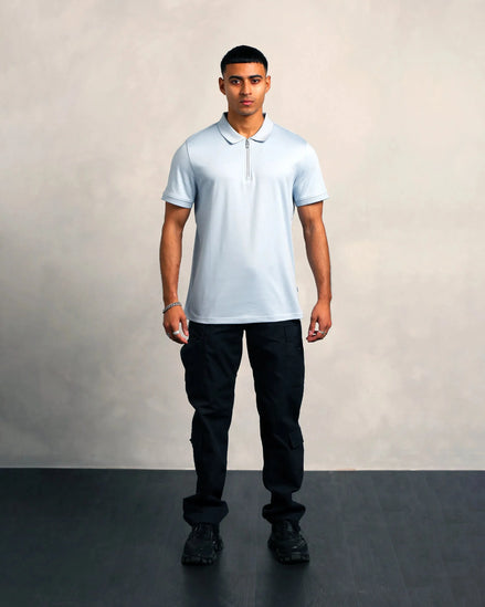Studio A Clothing - Men's Baby Blue Polo (Tom)