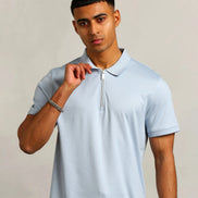 Studio A Clothing - Men's Baby Blue Polo (Tom)