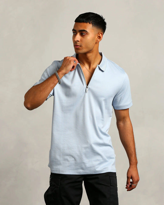 Studio A Clothing - Men's Baby Blue Polo (Tom)