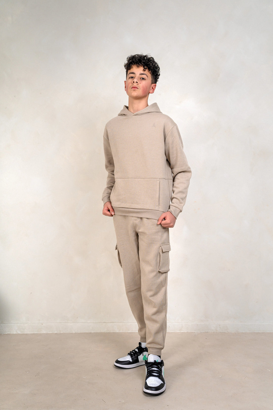 Boys Joggers - Beige Marl, Boys Joggers
