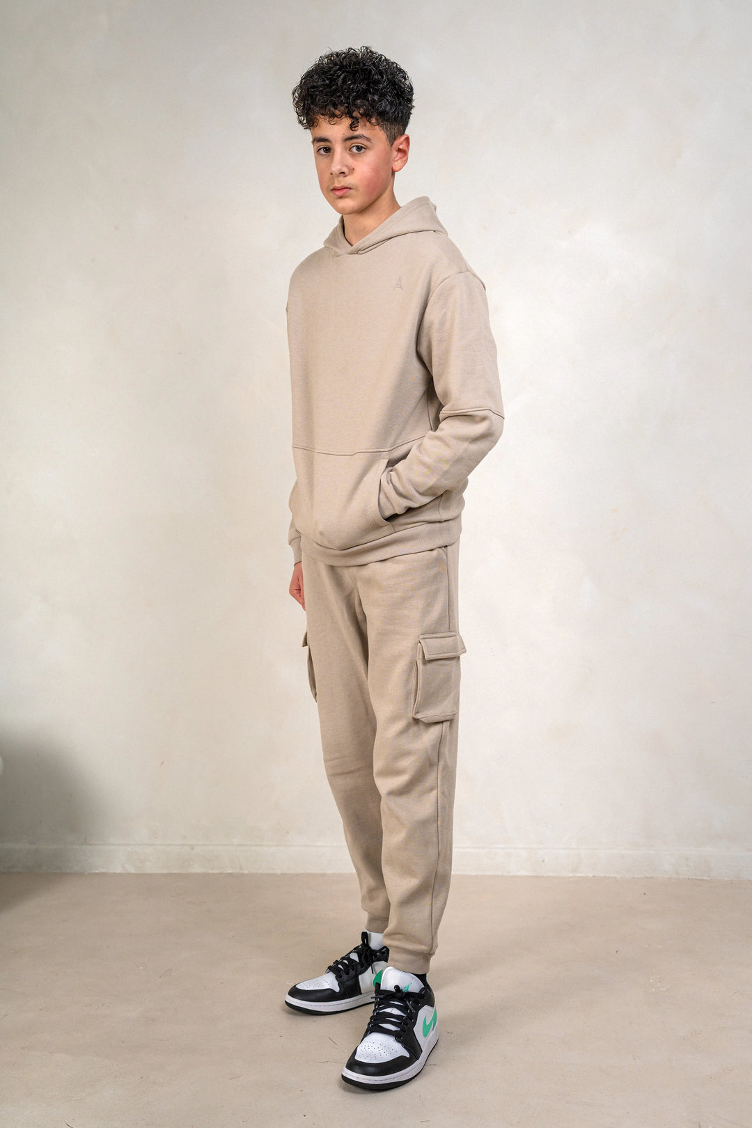 Boys Joggers - Beige Marl, Boys Joggers