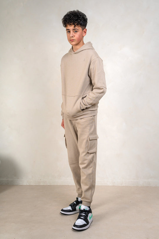 Boys Joggers - Beige Marl, Boys Joggers