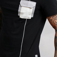 Studio A Clothing - Men's Interlock Pocket T-Shirt (Mo)
