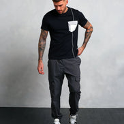 Studio A Clothing - Men's Interlock Pocket T-Shirt (Mo)