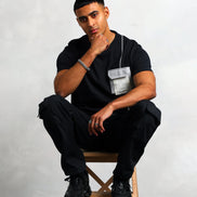 Studio A Clothing - Men's Interlock Pocket T-Shirt (Mo)