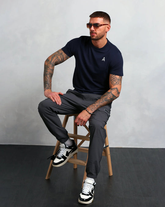 Studio A Clothing - Men's Logo T-Shirt - Navy (Mark)