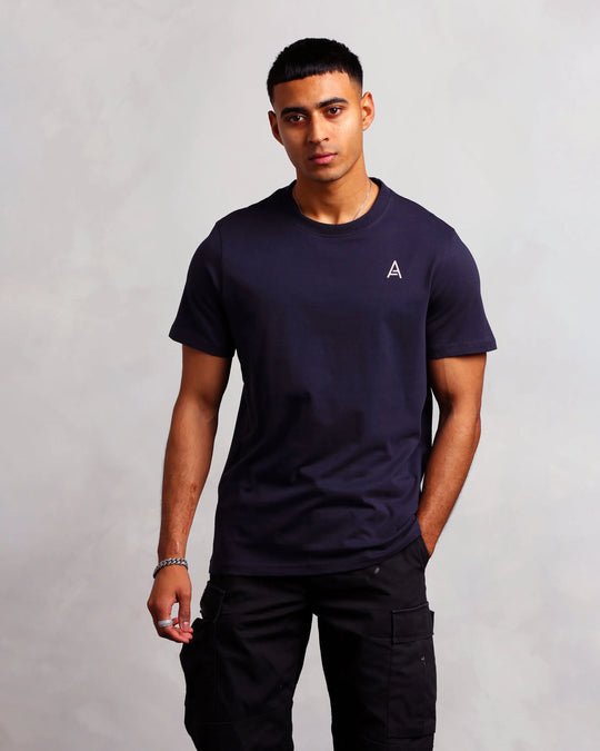 Studio A Clothing - Men's Logo T-Shirt - Navy (Mark)