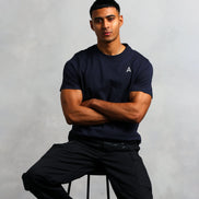 Studio A Clothing - Men's Logo T-Shirt - Navy (Mark)