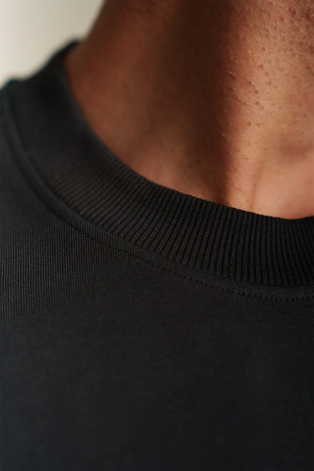 The Oversized Black Tee