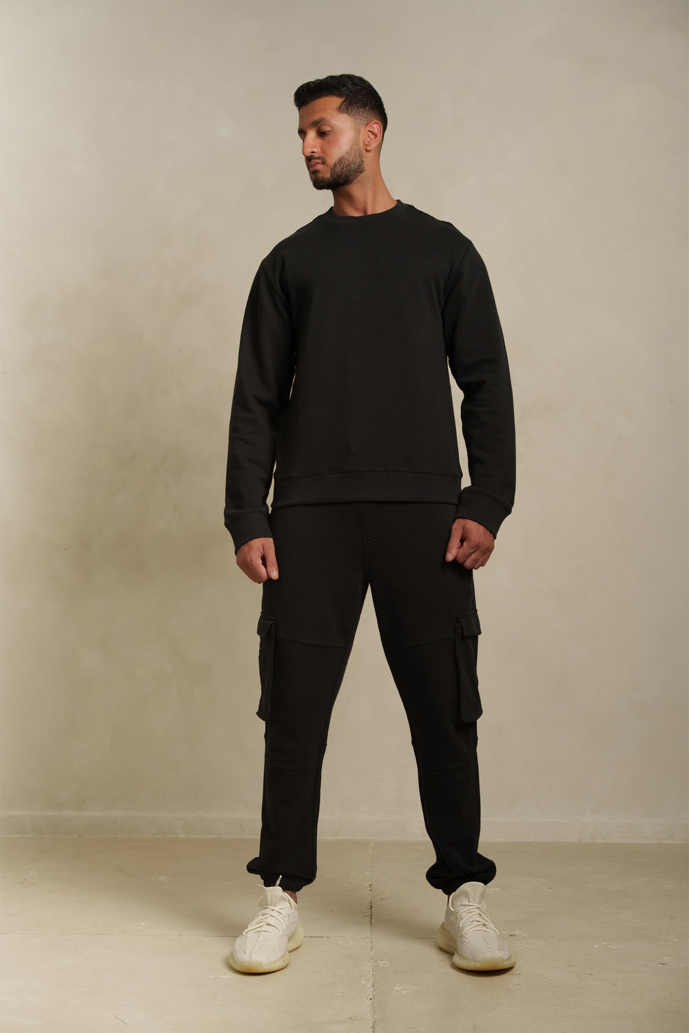 The Black Crew Neck Sweat