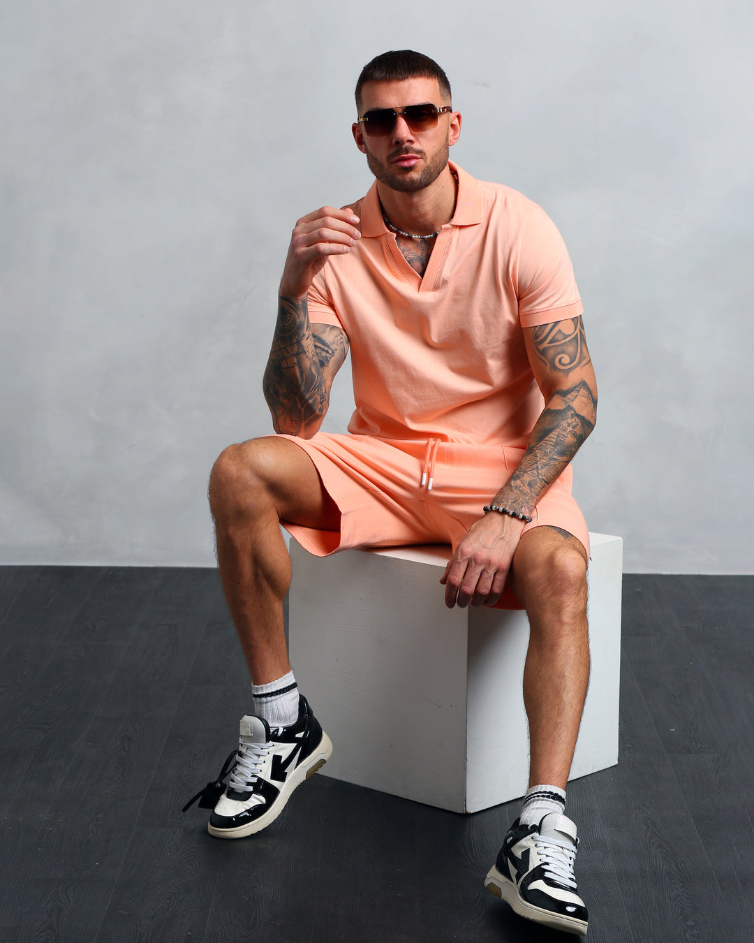 Studio A Clothing - Men's Peach Short's (Sean)