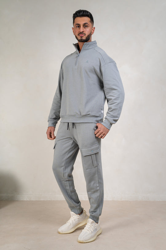 Mens Brushed Sweat - Grey