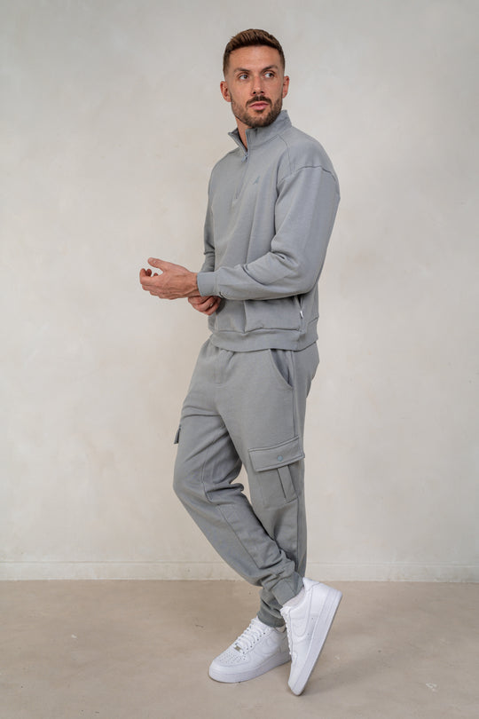 Mens Brushed Joggers - Grey