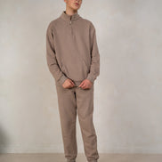Boys Brushed Joggers - Beige, Boys Joggers