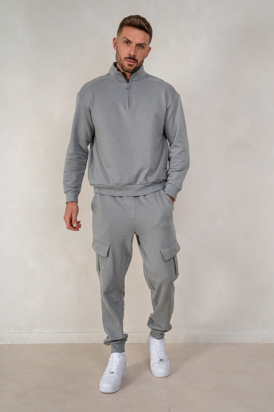 Mens Brushed Joggers - Grey