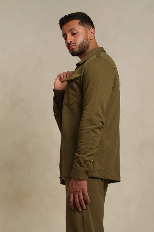 The Utility Zip-Through Shacket