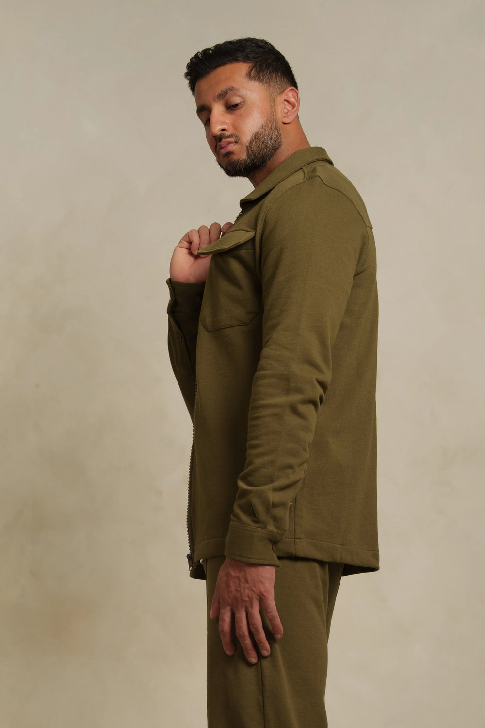 The Utility Zip-Through Shacket