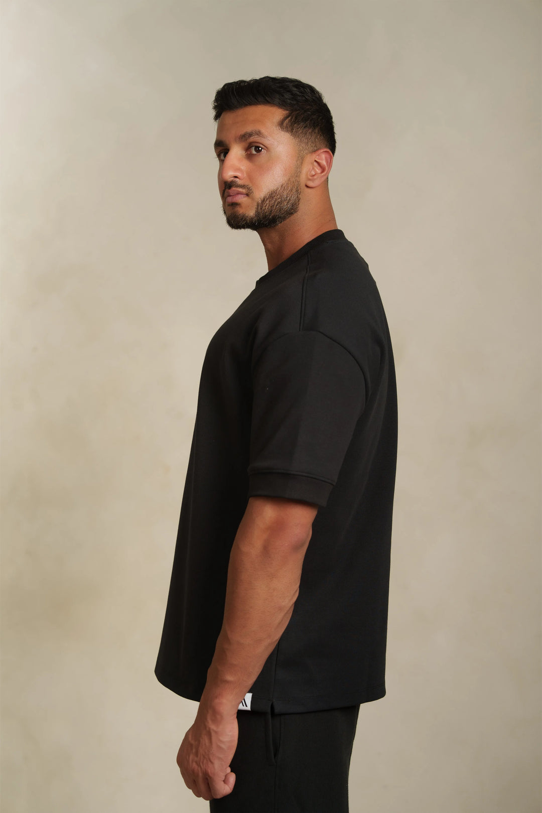 The Oversized Black Tee
