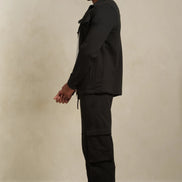 The Black Cargo Joggers