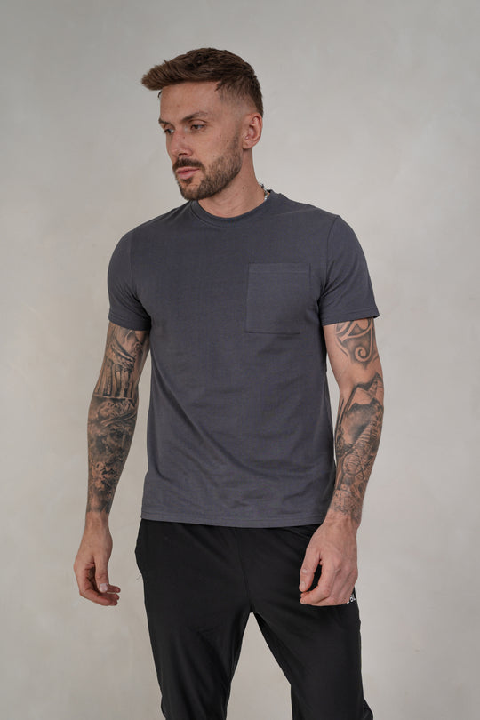 Men's Pocket T-Shirt - Shadow