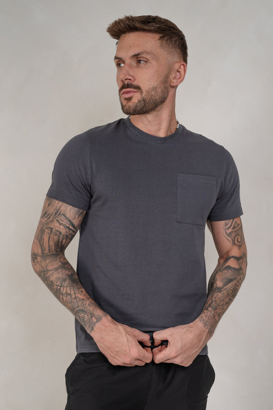 Men's Pocket T-Shirt - Shadow