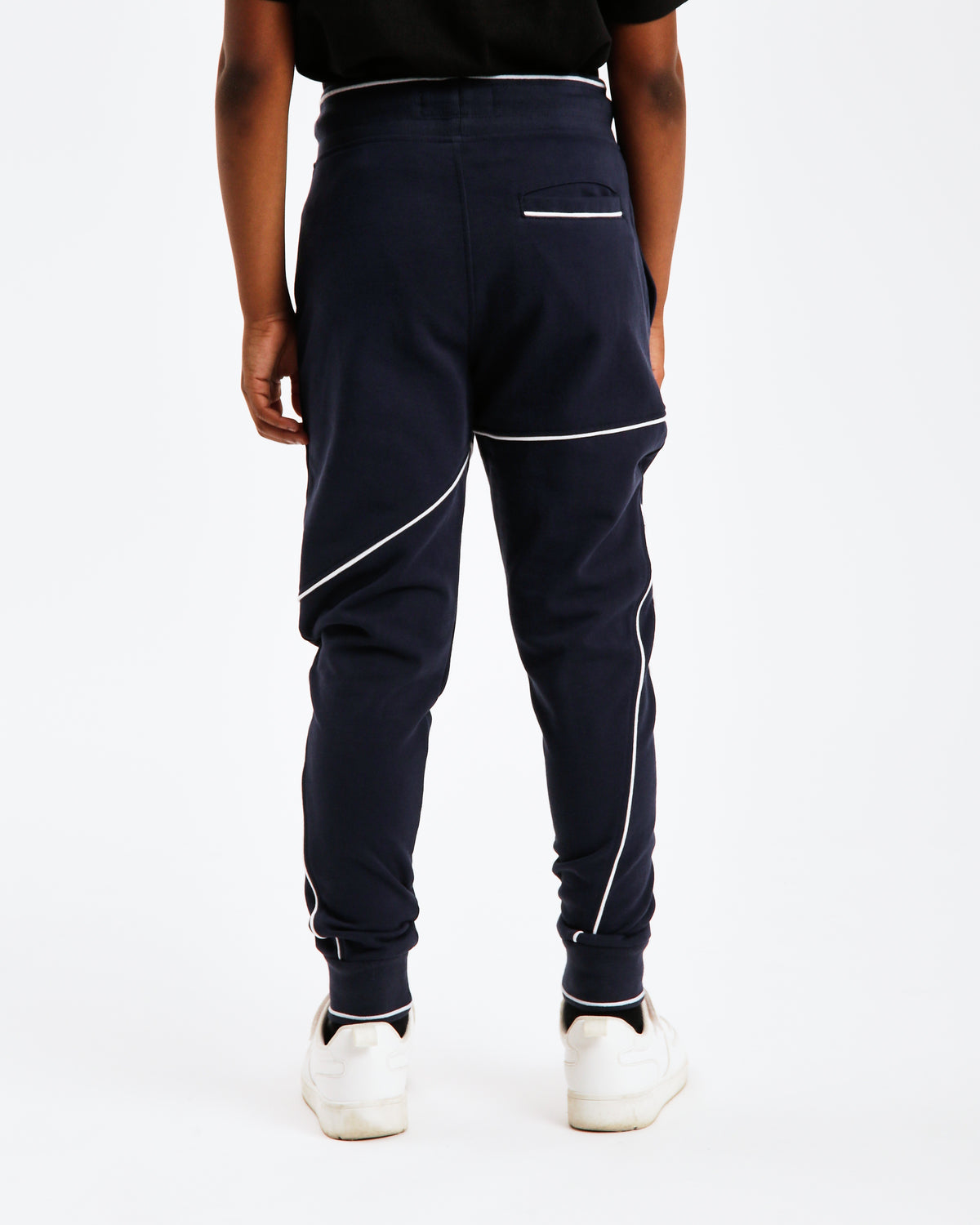 Boys navy nike sales joggers